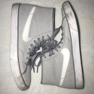 Nike High Tops - grey suede